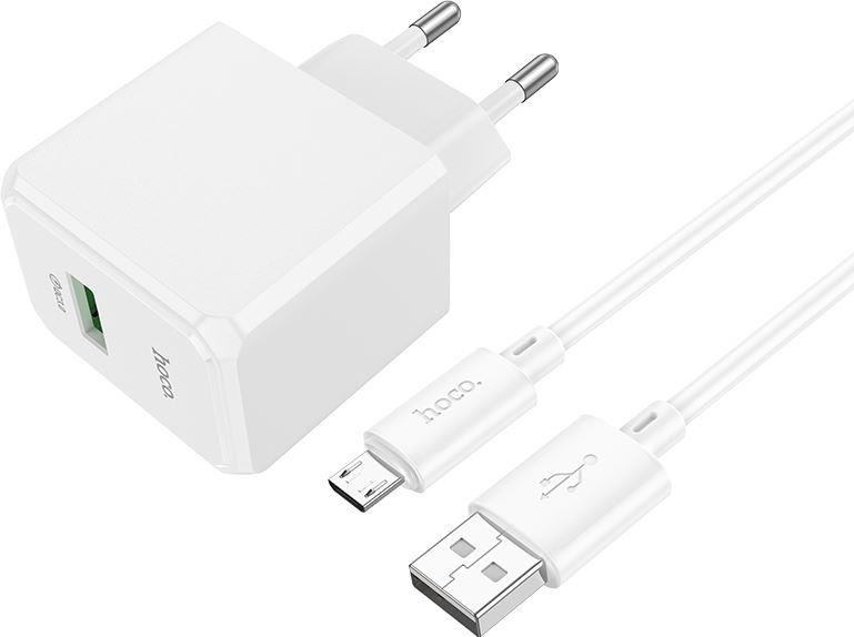 СЗУ HOCO (6942007603713) CS12Am White СЗУ 1USB...