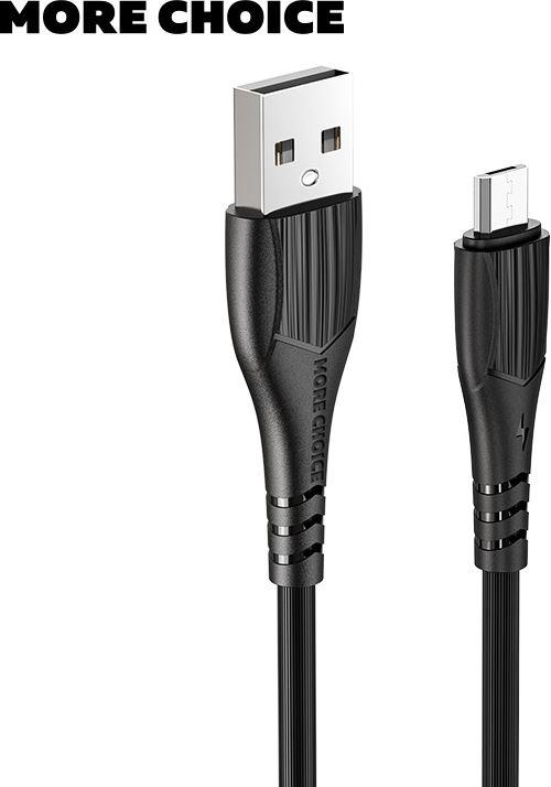  MORE CHOICE (4627151192772) K22mUSB 2.0A microUSB  - 1,0m