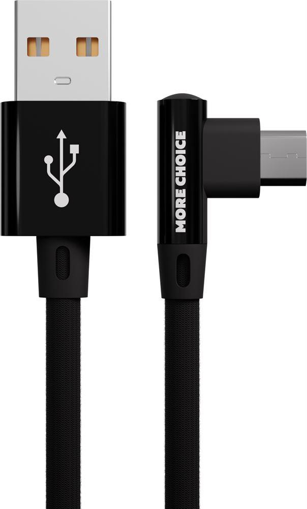  MORE CHOICE (4627151196947) K27m USB 2.1A microUSB  - 1,0m