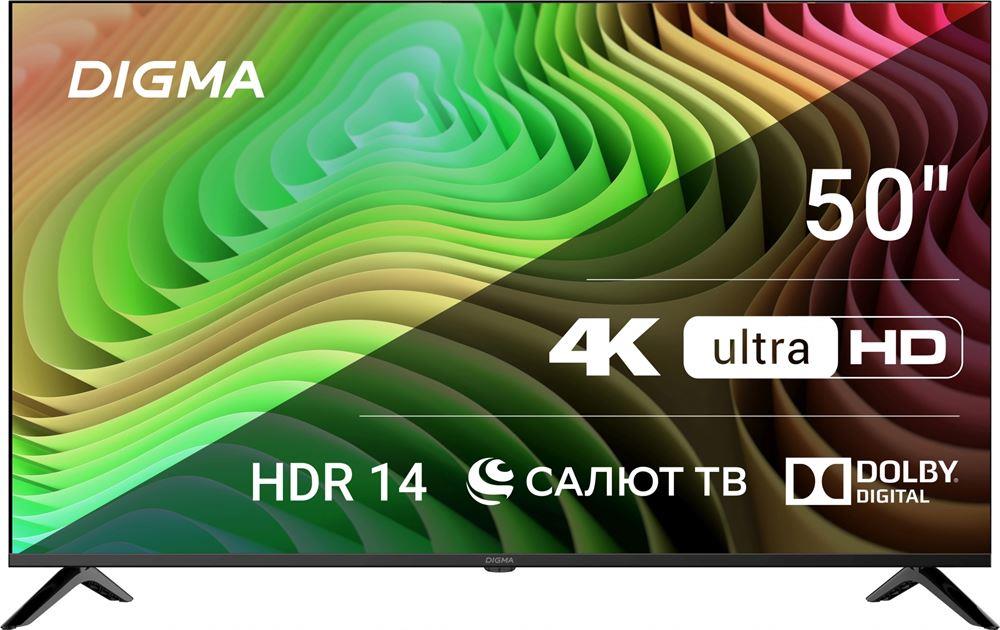 LED- DIGMA DM-LED50UBB40 UHD SMART 