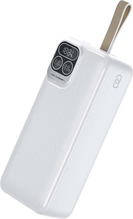  PERFEO Atomic Age 30000 mAh/LED дисплей/PD + QC 3.0/Type-C/2 USB/Выход: 5A, max