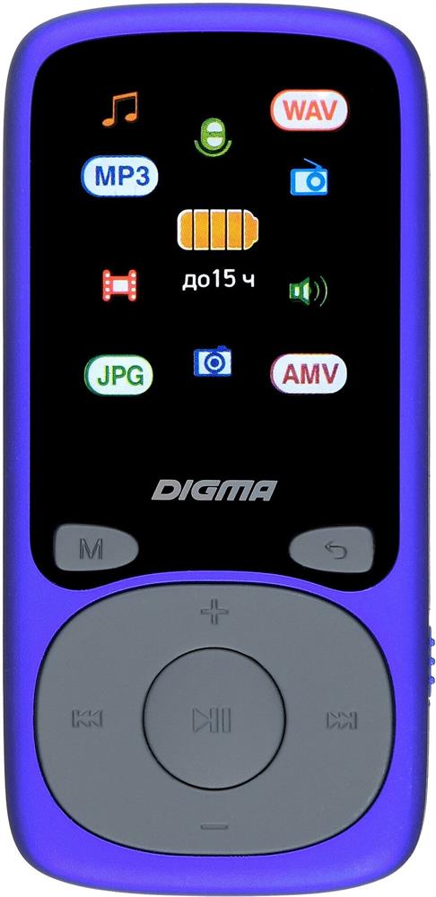  DIGMA  Hi-Fi Flash B4 8Gb /1.8 /FM/microSDHC