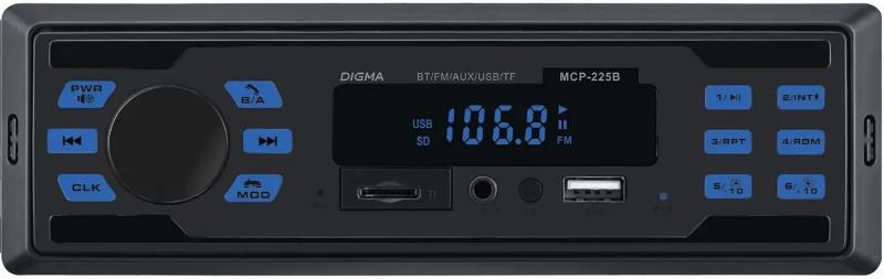  DIGMA MCP-225B 1DIN 4x45 2