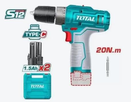  TOTAL Li-ion TYPE-C12 2  1,5,      TDLI12202