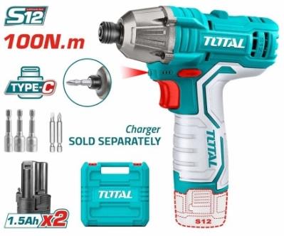  TOTAL Li-ion 12V, 1.5Ah (, 2 ,   (5 /) TIRLI12015