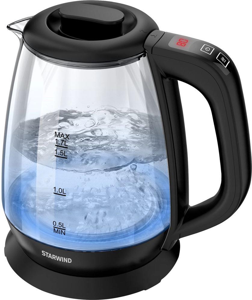 Чайник STARWIND SKS3036 1.7л. 2200Вт черный...
