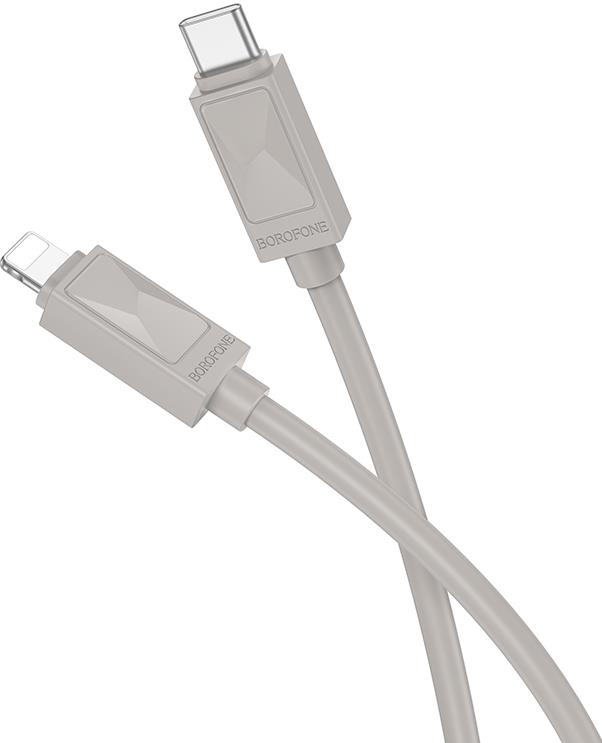 ������ BOROFONE (6941991114861) BX109 2.4A PD 27W Type-C Lightning 8-pin 1 m