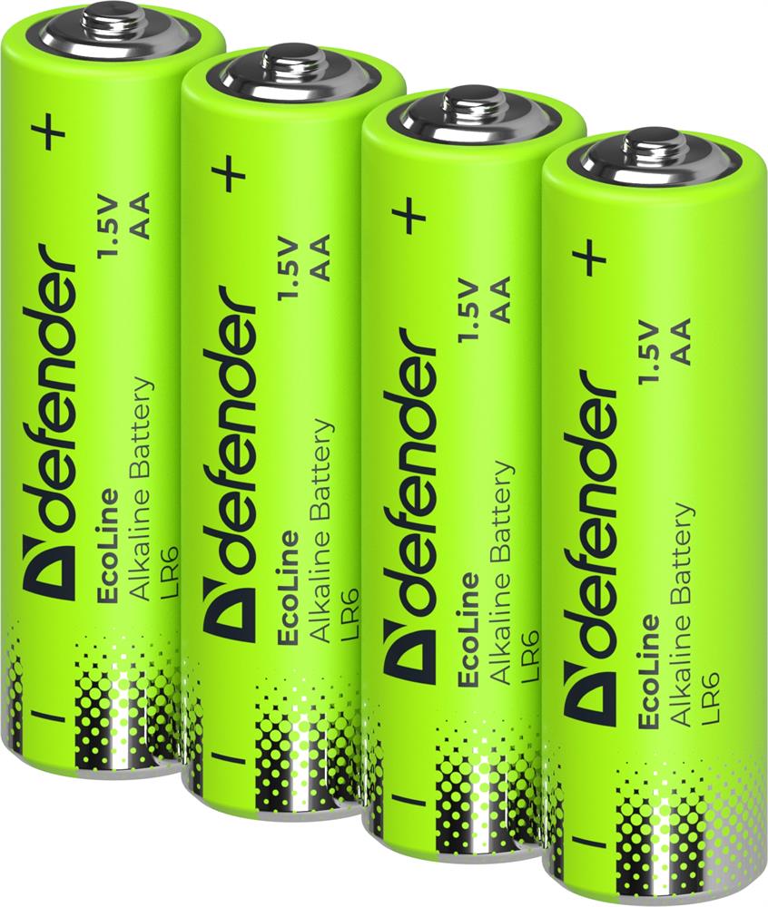 Батарейки DEFENDER (56051) LR6-24box АА, бокс,...