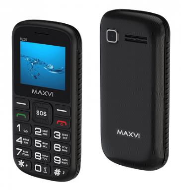 Телефон мобильный MAXVI B201 Black