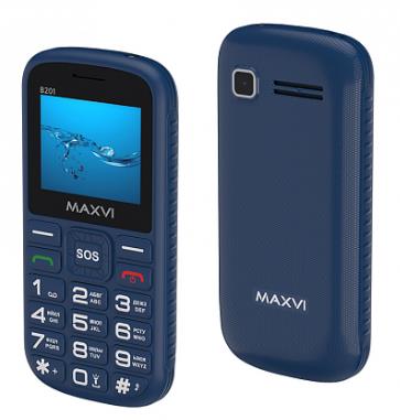 Телефон мобильный MAXVI B201 Blue