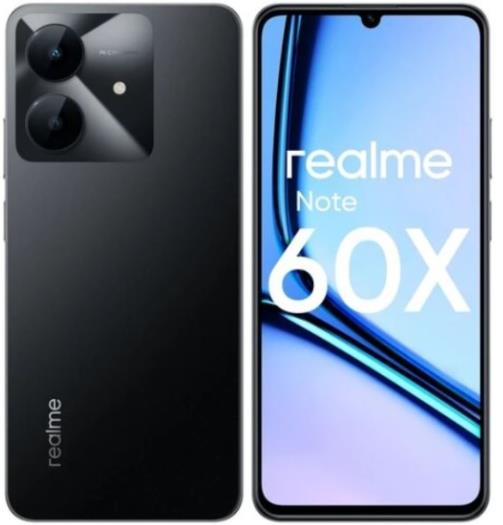 Смартфон REALME Note 60х RMX3938 3/64Gb Black (6941764448933)
