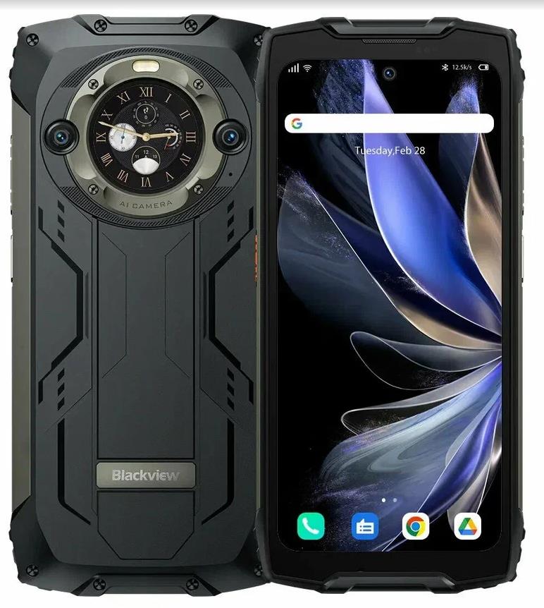 Смартфон BLACKVIEW BV9300Pro MT6789V/CD(G99) Black (BV9300PRO-8256BLA)