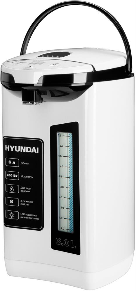 Термопот HYUNDAI HYTP-4850 6л. 750Вт белый/черный