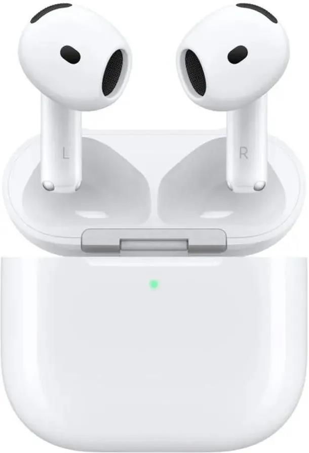  Наушники A3055,A3056,A3059 AirPods 4 ANC, Bluetooth, вкладыши, белый