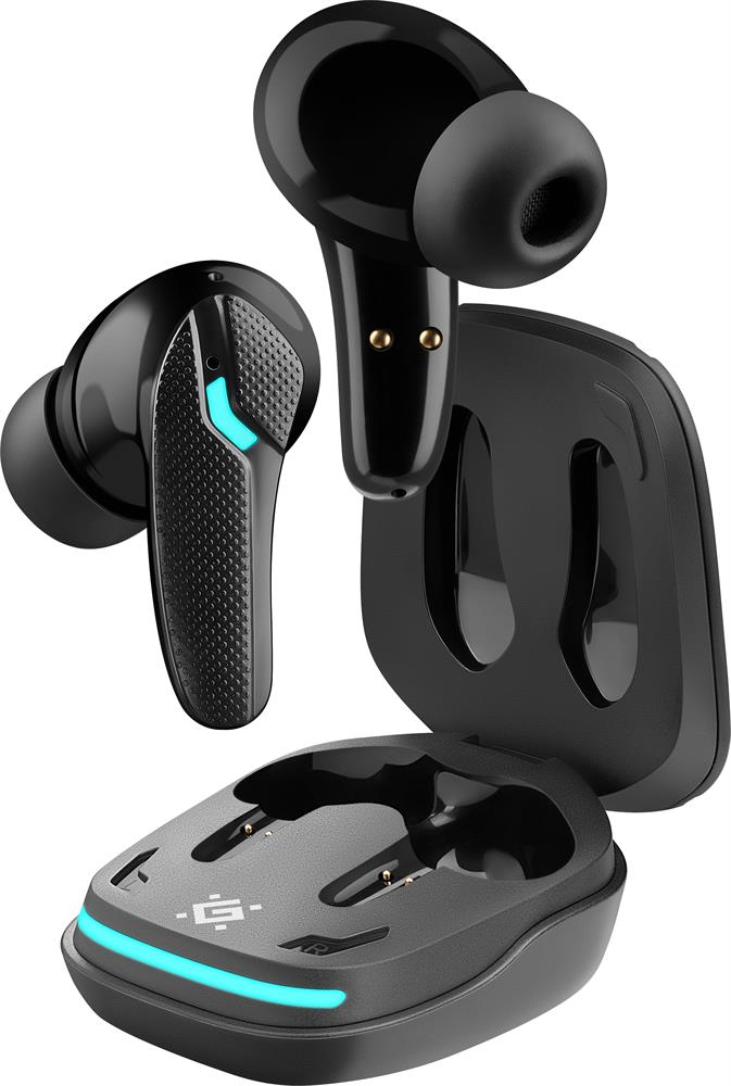  DEFENDER (63285) CyberDots 285 черный, игровые TWS, Bluetooth