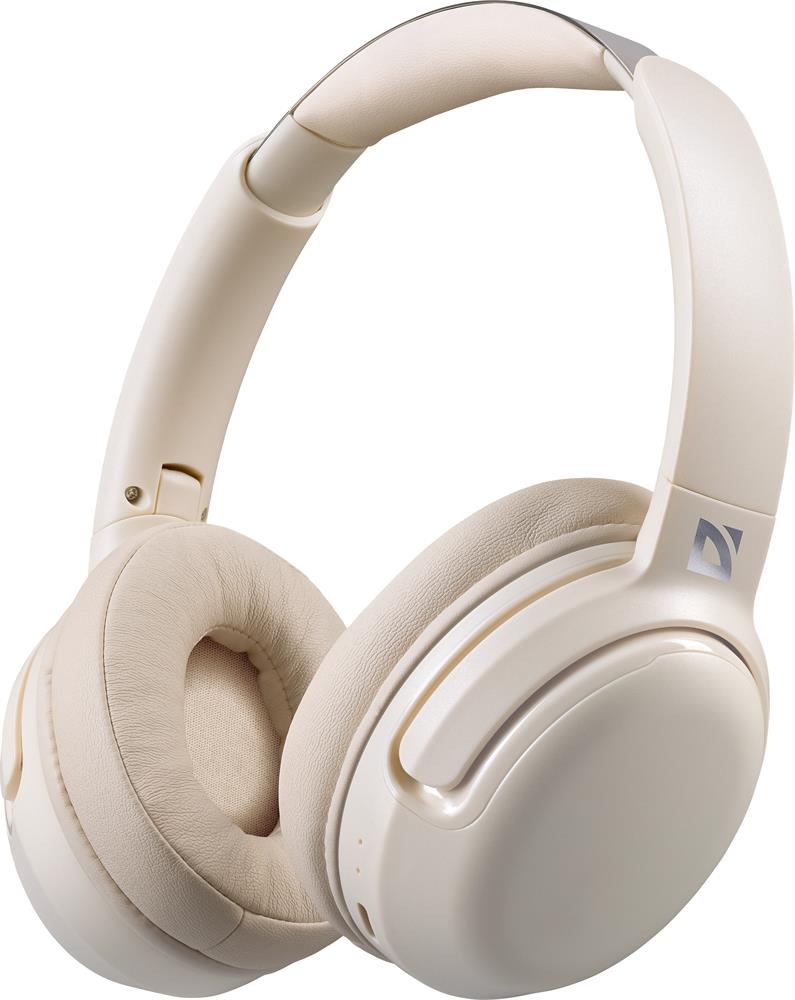 Наушники DEFENDER (63475) FreeMotion B475 ANC бежевый, ANC, Bluetooth