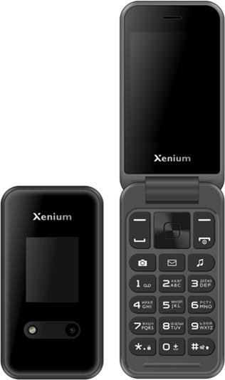 Телефон мобильный XENIUM X680 Dark Grey...