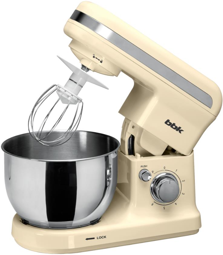 Миксер планетарный BBK KBM1401 бежевый