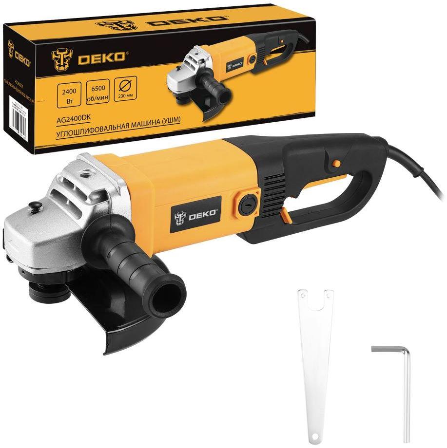 Углошлифовальная машина DEKO AG2400DK, 230мм,...