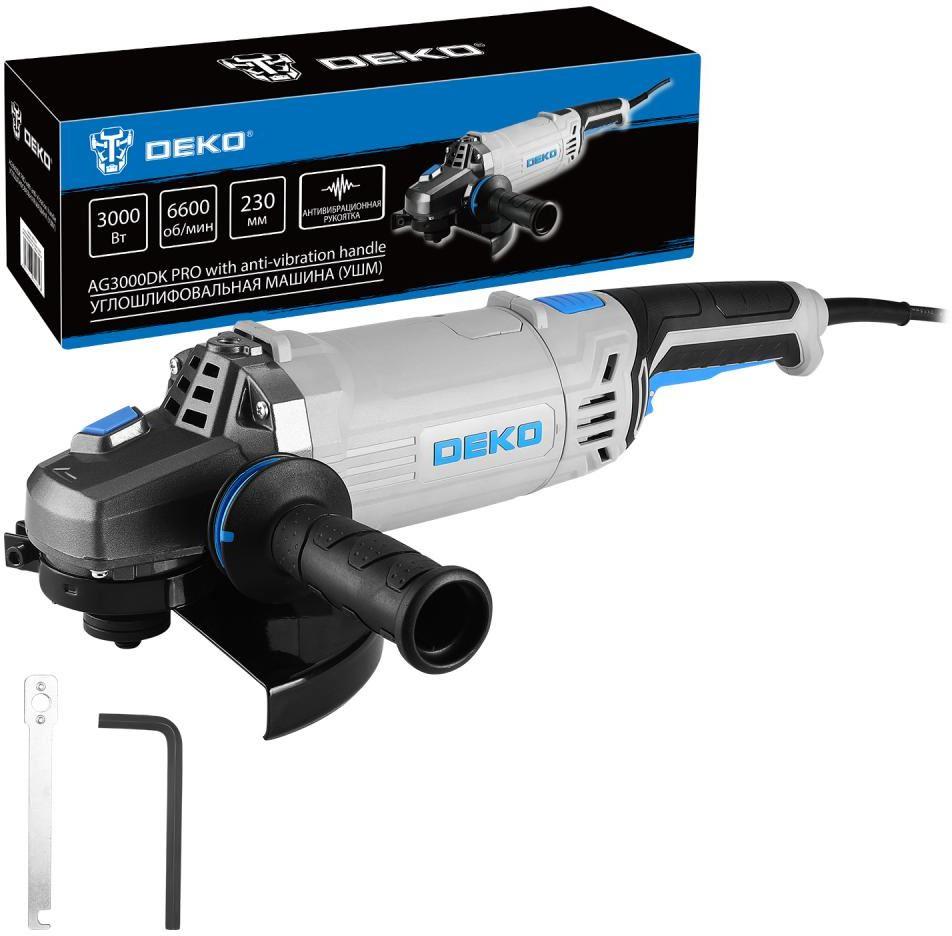 Углошлифовальная машина DEKO AG3000DK PRO,...