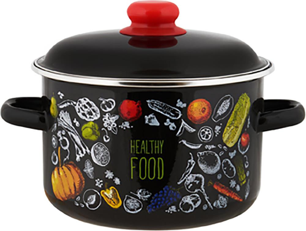 Кастрюля APPETITE 1RD201M Healthy food эмал цил...