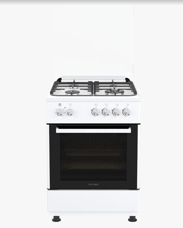 Плита газоэлектрическая NORDEN FF6406GAZW Белый