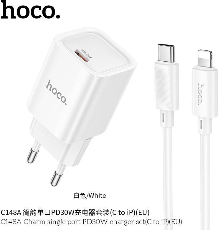 СЗУ HOCO (6942007630313) C148Aai 1Type-C PD 30W...