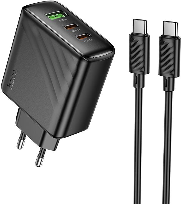 СЗУ HOCO (6942007639828) CS26Aaa 1USB+2Type-C...