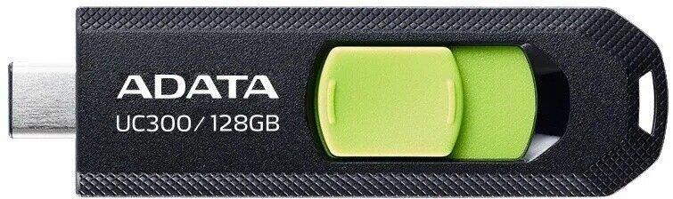  A-DATA UC300 ACHO-UC300-128G-RBK/GN USB3.2 черный/зеленый
