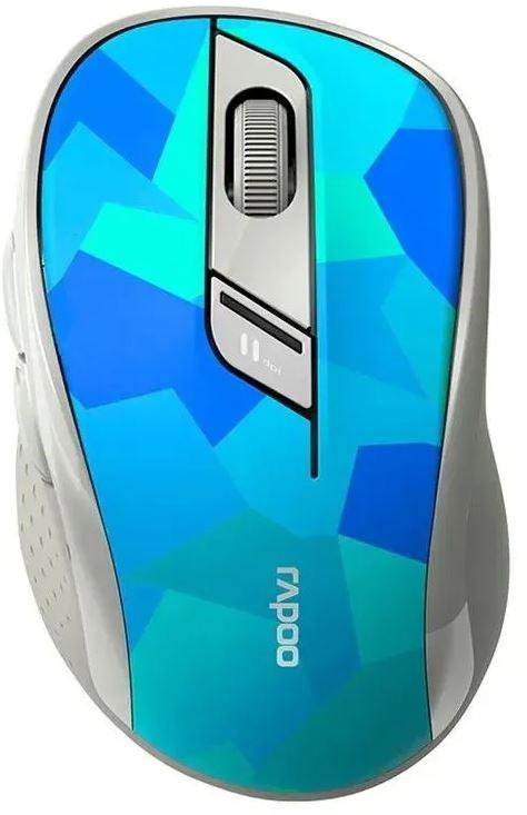 Мышь беспроводная RAPOO M500 Blue