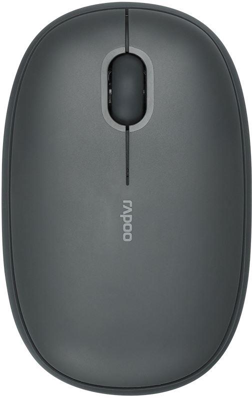 Мышь беспроводная RAPOO M650 Dark Gray
