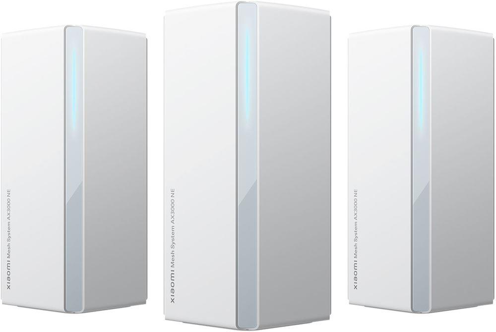 Меш-система XIAOMI AX3000 NE (3 шт.) White...