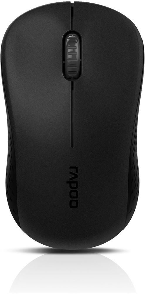 Мышь беспроводная RAPOO M20 Silent Black