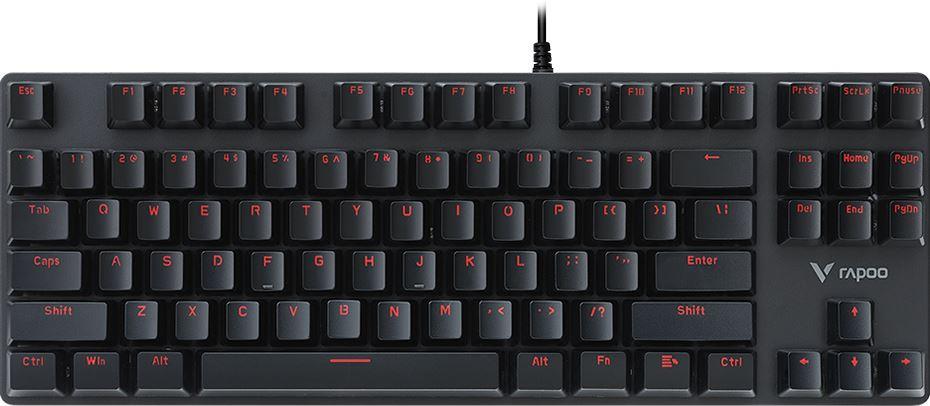 Клавиатура проводная RAPOO V500ALLOY Black
