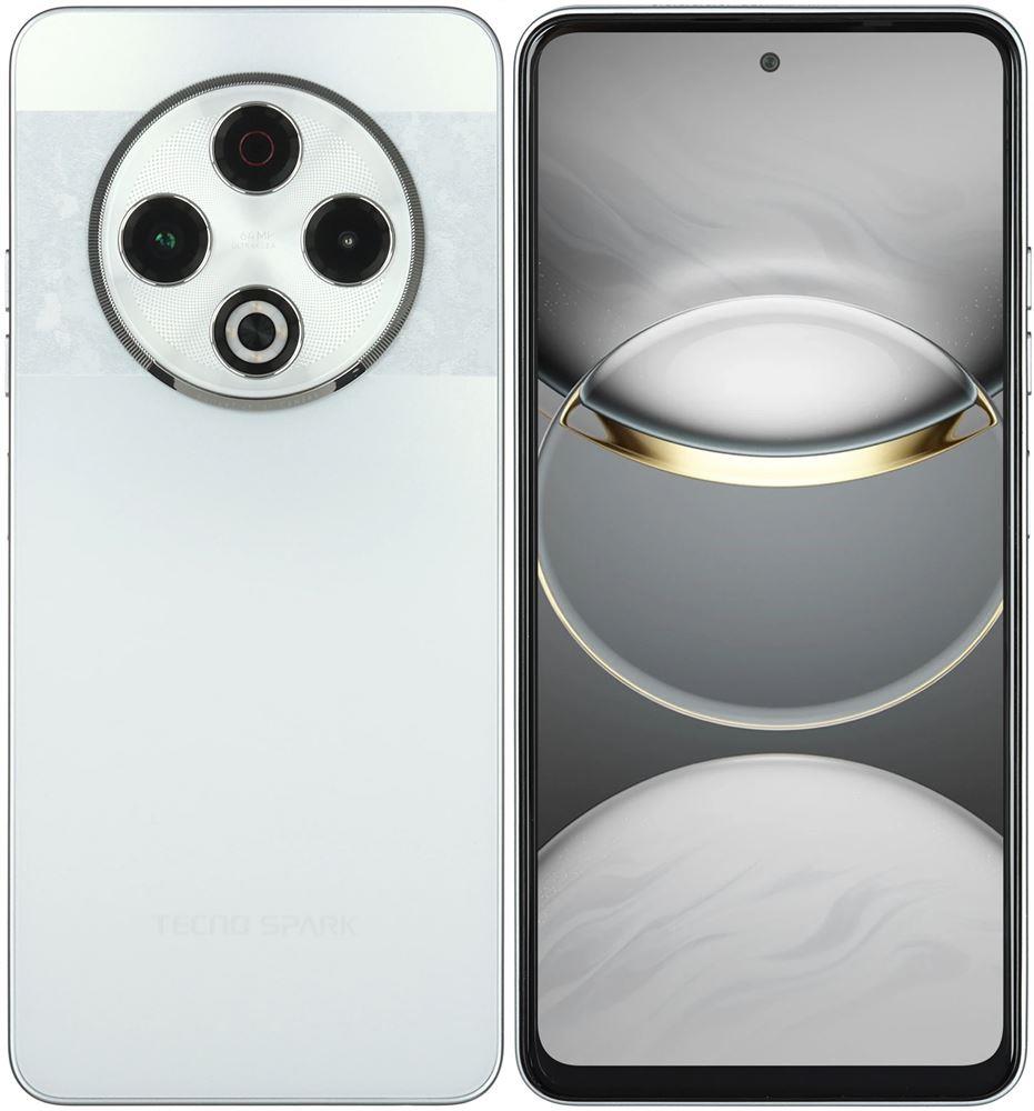 Смартфон TECNO Spark 30 8/128Gb White (TCN-KL6.8.128.WH)