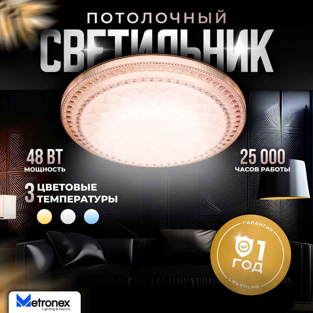 Светильник METRONEX (MLR-04W) MLR-04 ,48Вт...