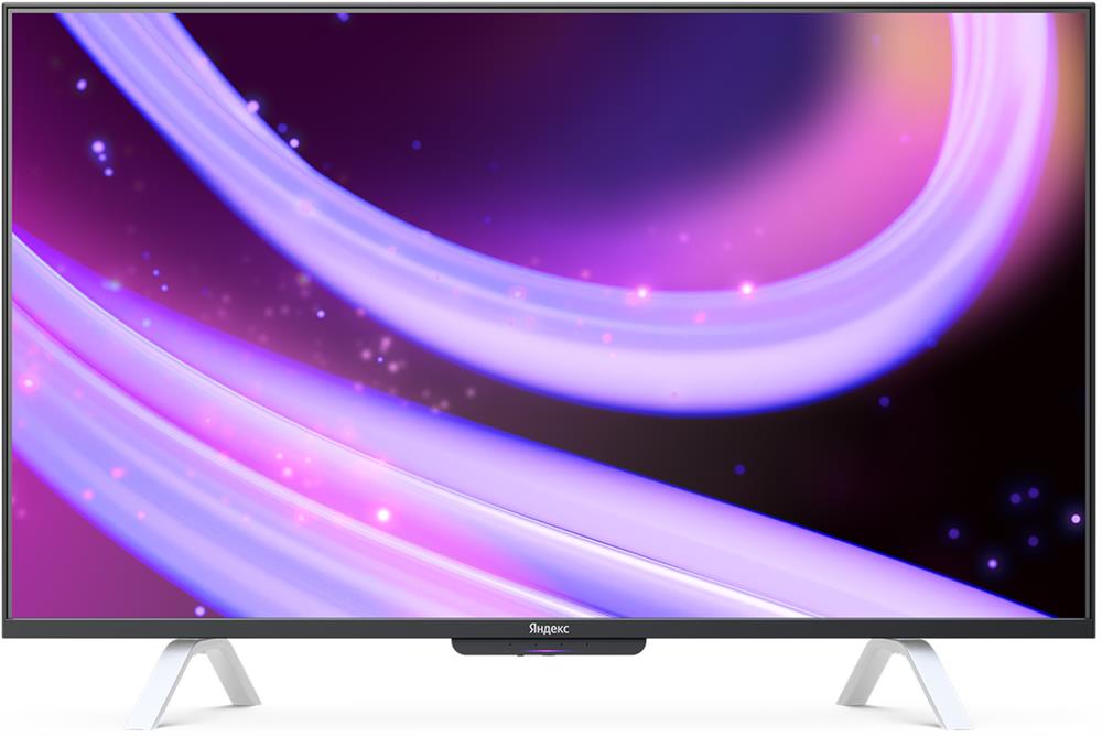 Телевизор ЯНДЕКС YNDX-00093 с Алисой на YandexGPT, 43" 4K UHD, QLED