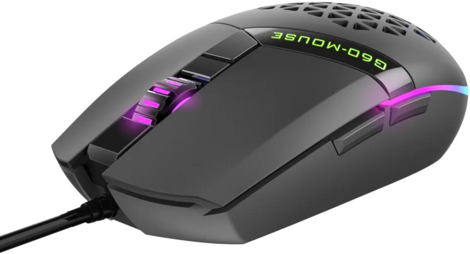 Мышь PERFEO (PF_B3409) RANDOM, 6 кн, USB, GAME...