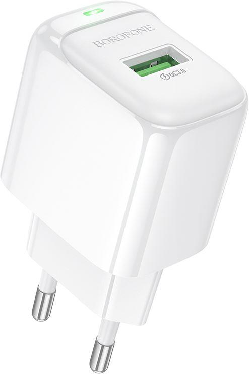 СЗУ BOROFONE (6941991113789) BAS42A 1USB 3.0A QC3.0 18W White