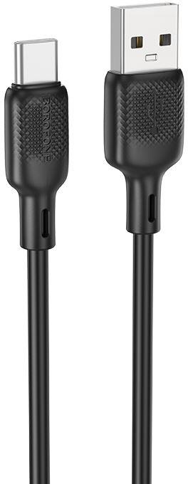 ������ BOROFONE (6941991115554) BX113 USB 3.0A ��� Type-C Black 3 �