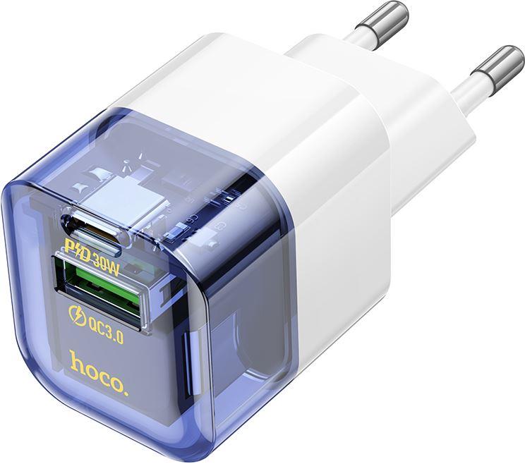 СЗУ HOCO (6942007609838) 1USB+1Type-C 3.0A...