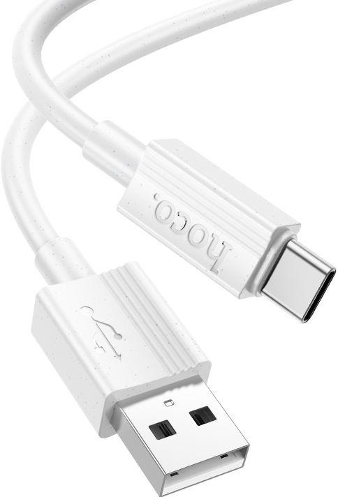  HOCO (6942007626309) X107 USB 3.0A  Type-C White 1 