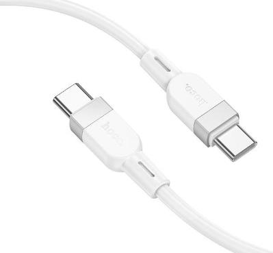  HOCO (6942007636278) X109 USB 3.0A 60W  Type-C Type-C White 1 
