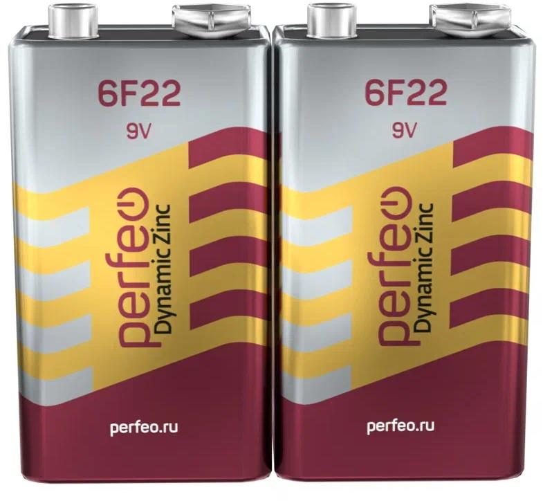 Батарейки PERFEO (PF 6F22/2SH) 6F22/2SH Dynamic...