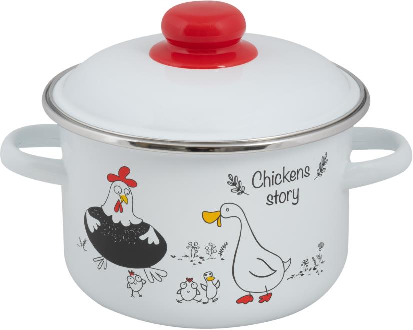 Кастрюля FOOD ATELIER 1RD161M Chickens?stories...