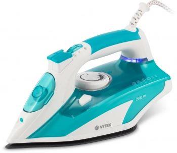 Утюг VITEK VT-8355 бирюзовый/белый