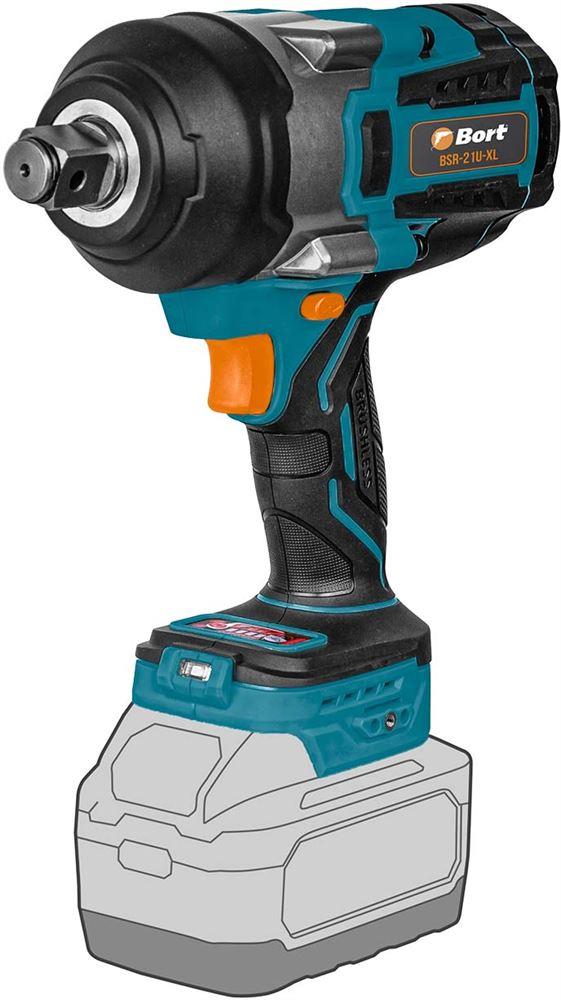 Гайковерт аккумуляторный BORT BSR-21U-XL (без...