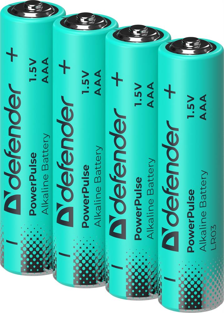 Батарейки DEFENDER (56005) LR03-40box AAA,...