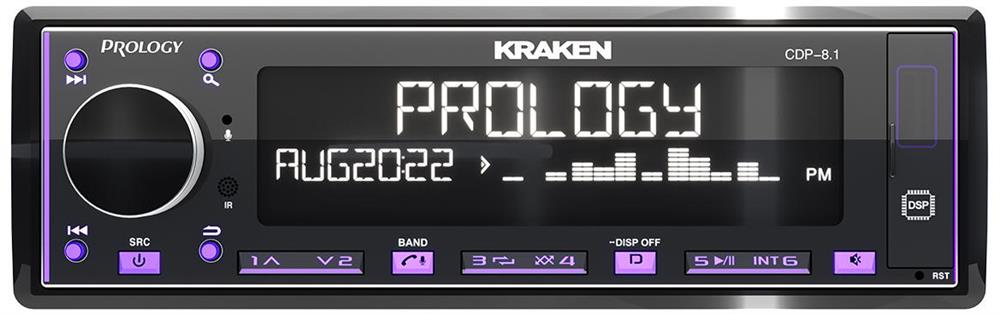 Автомагнитола PROLOGY CDP-8.1 KRAKEN