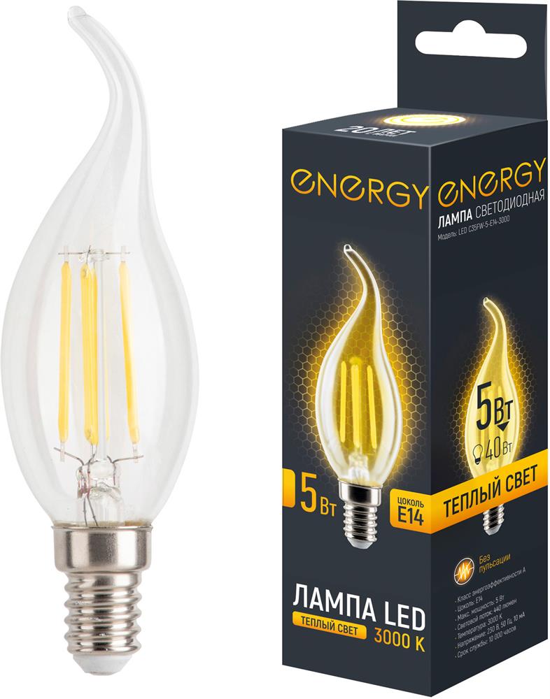  ENERGY LED С35FW-5-E14-3000 (109326)
